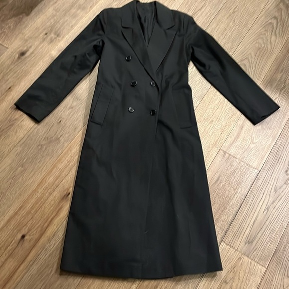 junior belle Jackets & Blazers - JUNIOR BELLE black trench coat, size XS
